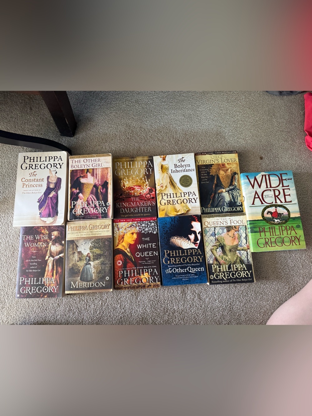 Philippa Gregory Books excellent condition